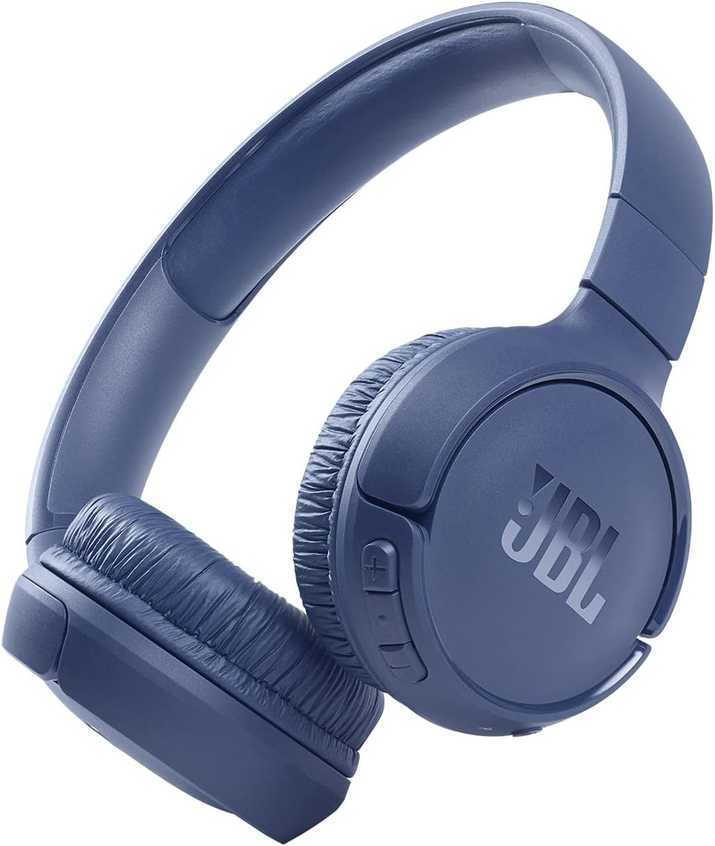 JBL Tune 510BT Wireless On-Ear Headphones — Blue