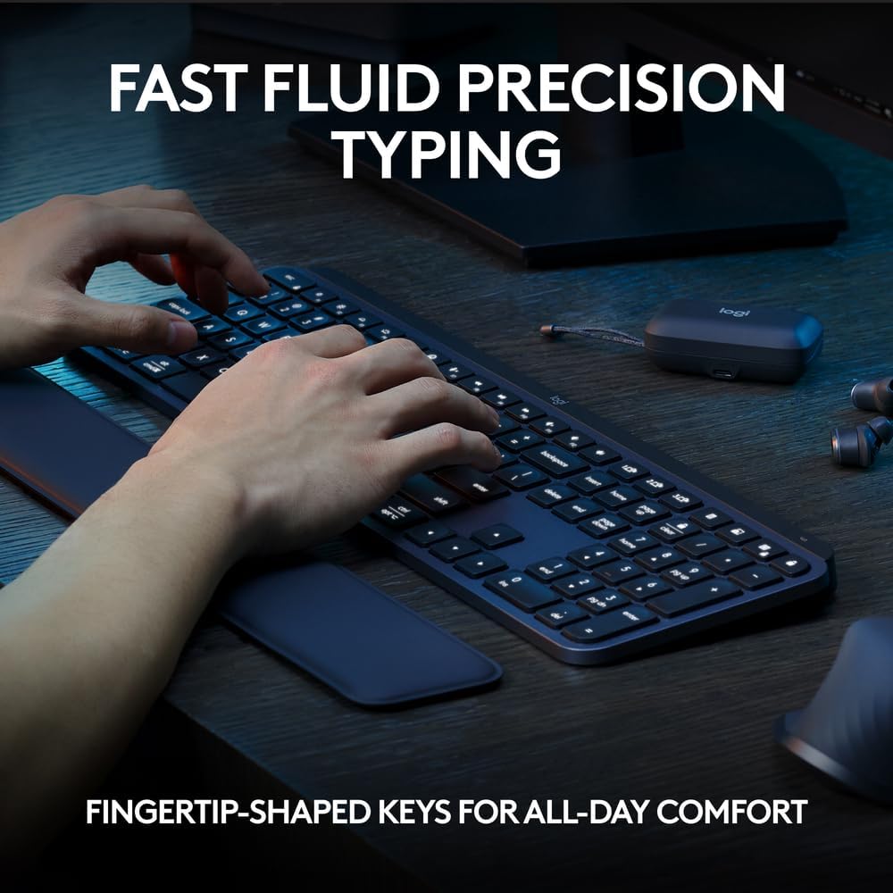 Logitech MX Keys S Keyboard — Graphite