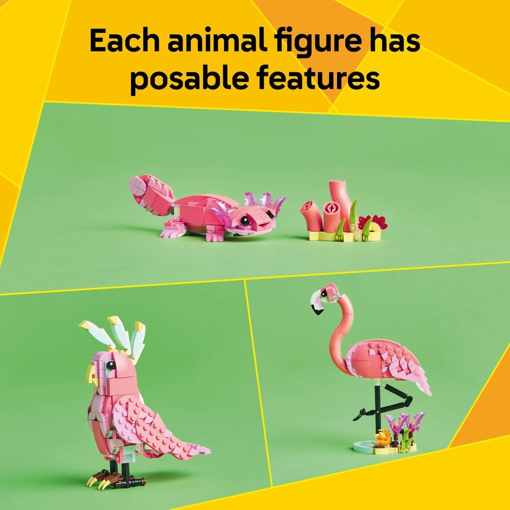 LEGO Creator 3in1 Wild Animals: Pink Flamingo 31170 — image 4
