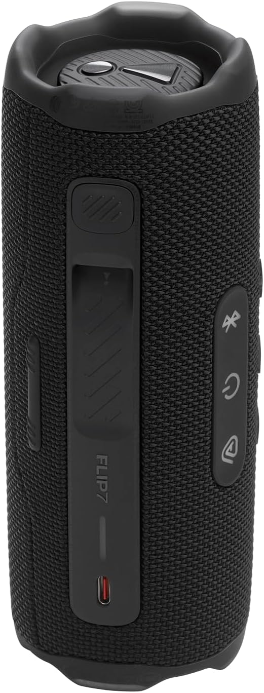 JBL Flip 7 Portable Bluetooth Speaker — Black