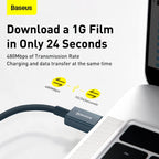 Baseus Superior USB-C to Lightning Cable 20W — 1m — Blue