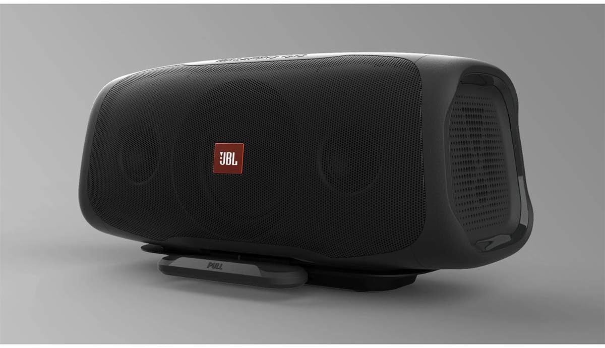 JBL BassPro Go In-Vehicle Subwoofer and Portable Bluetooth Speaker — Black