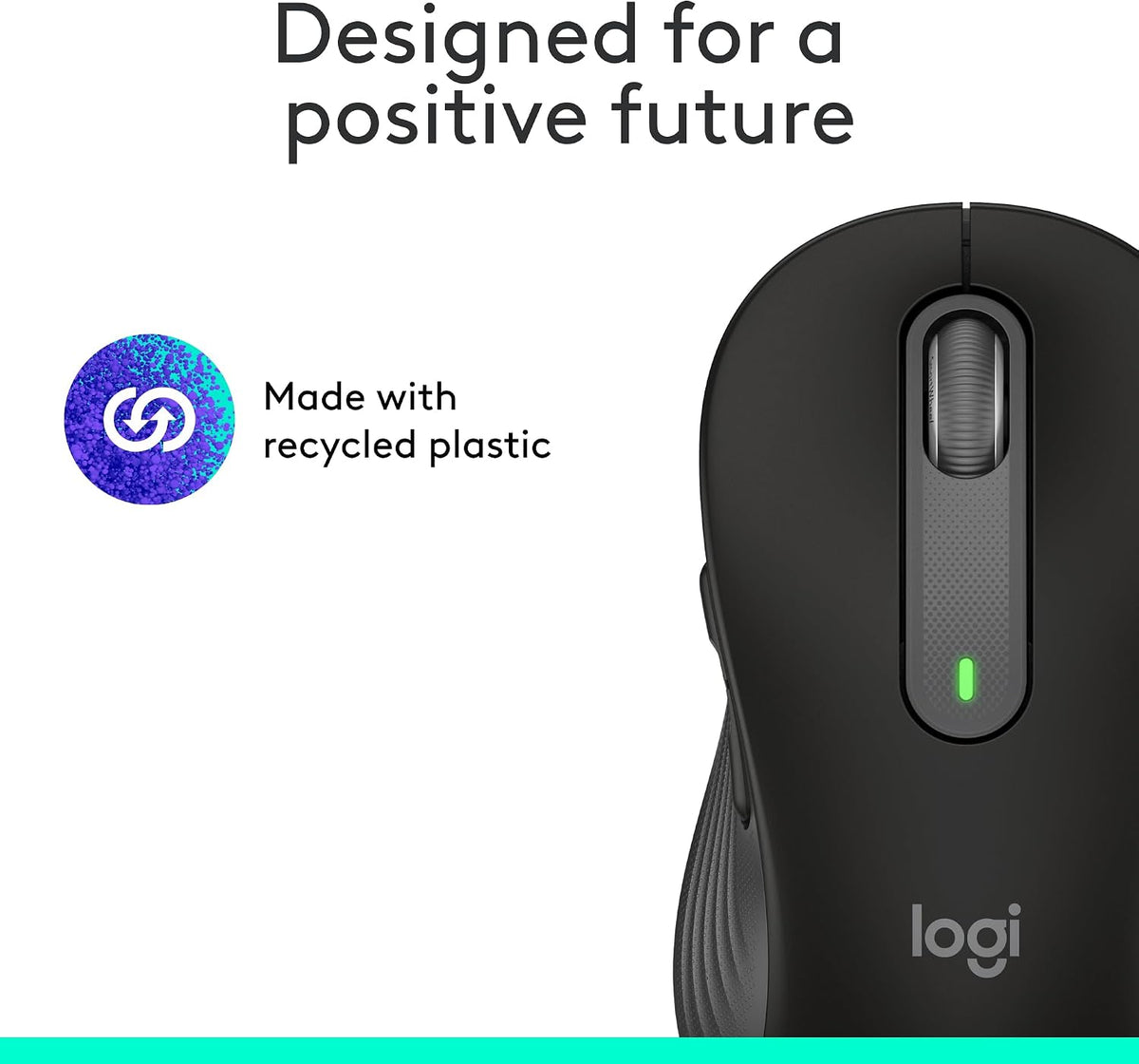 Logitech M650 Wireless Mouse — Graphite