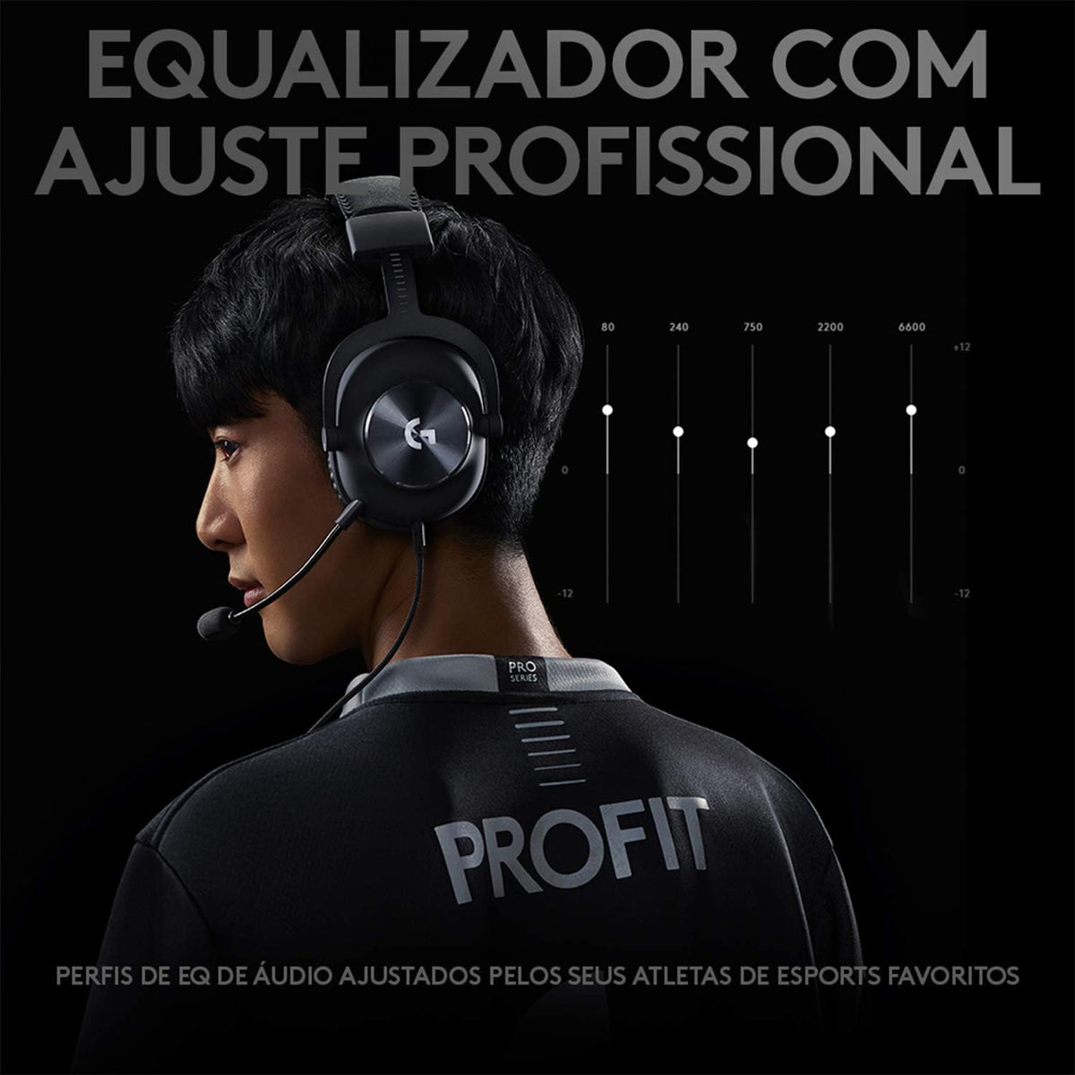 Logitech G PRO Gaming Headset — 2nd Gen — Black