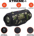 JBL Xtreme 4 with Shoulder Strap and gSport Silicone Sleeve — Camo
