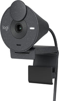 Logitech BRIO 300 Webcam — Graphite