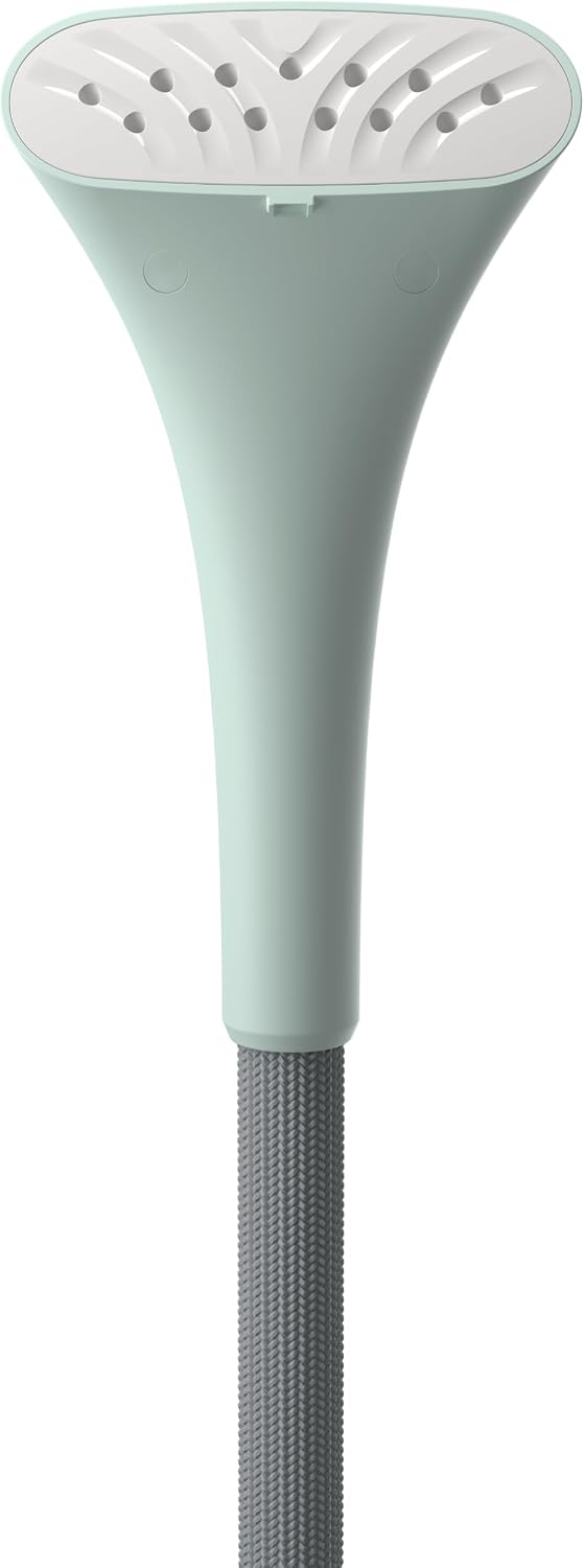 Philips Stand Steamer 1600W, 32g/min Continuous Steam, Ready in 45 Seconds — Desert Green