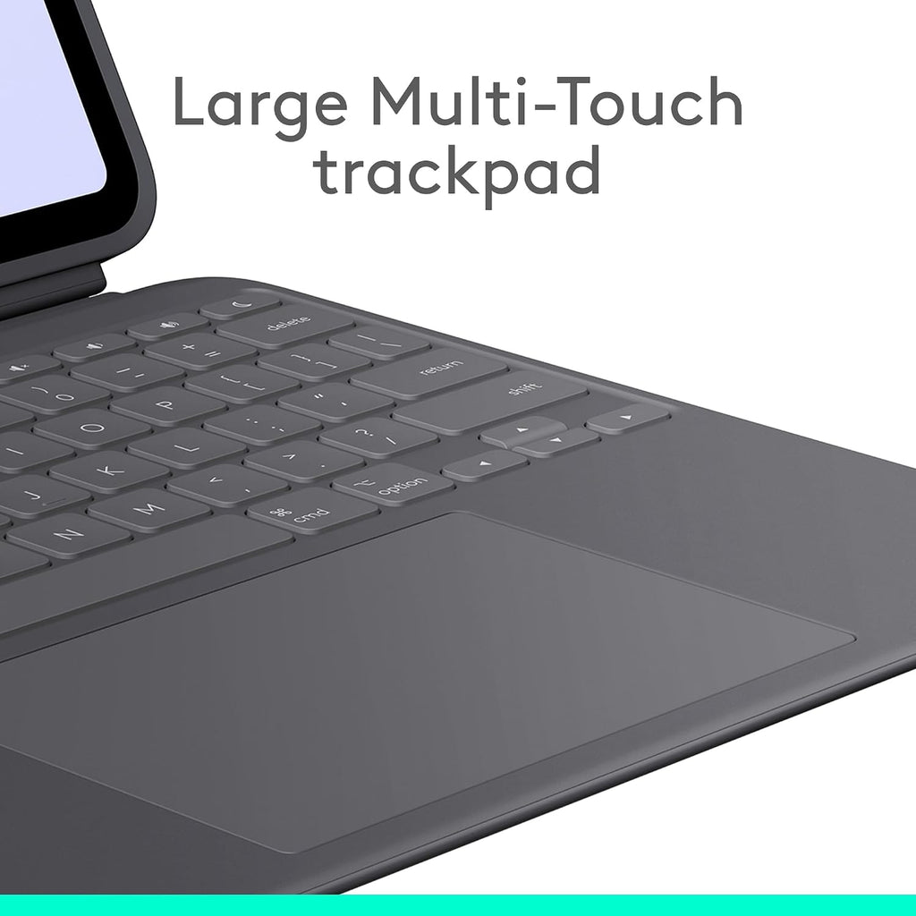 Logitech Combo Touch Keyboard Case for iPad Air 13-inch M2 / M3 / M4 — Oxford Grey