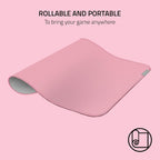 Razer Strider Hybrid Mouse Mat with a Soft Base & Smooth Glide — Quartz — product image 4