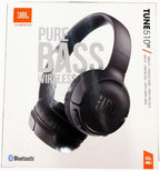 JBL Tune 510BT Wireless On-Ear Headphones — Black