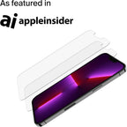 Belkin Iphone 13 Pro Max 4-Pack Screen Protector Temperedglass, Easy Application Bubble Free With Included Guide Stickers