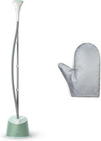 Philips Stand Steamer 1600W, 32g/min Continuous Steam, Ready in 45 Seconds — Desert Green