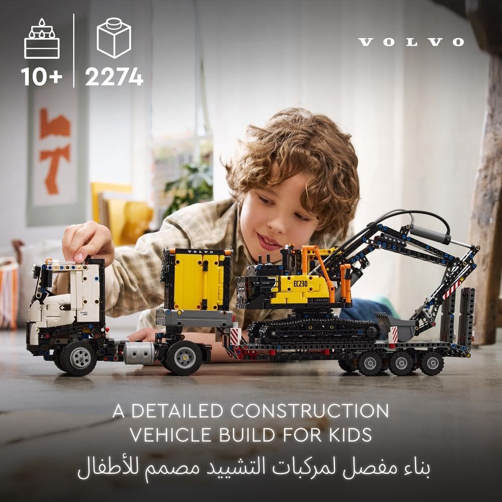 LEGO Technic Volvo FMX Truck & EC230 Electric Excavator 42175 — image 3