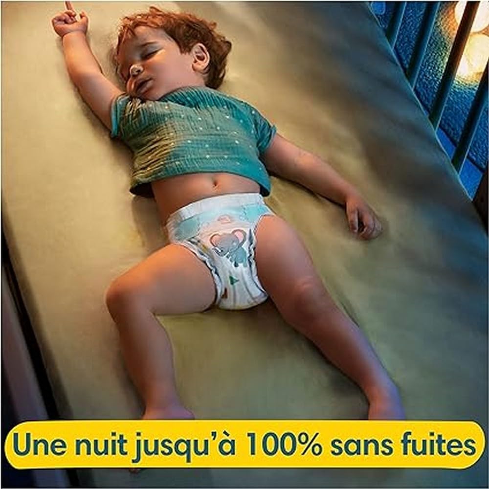 Pampers Nappies Size 4+ (10-15 kg) Baby-Dry, Maxi Plus, Monthly Box, Up to 12 Hours All-Round Leak Protection, Pack of 198