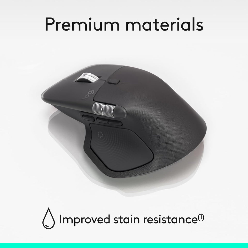 Logitech MX Keys S and MX Master 4 Combo — Graphite