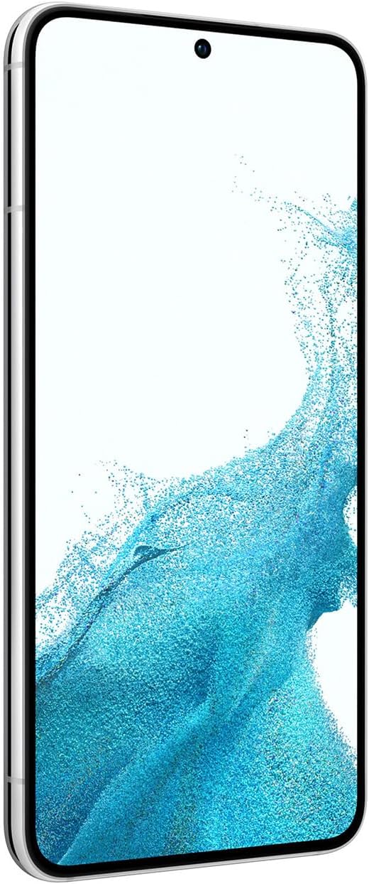 Samsung Galaxy S22 5G Mobile Phone 128GB SIM Free Android Smartphone Phantom White (Renewed)