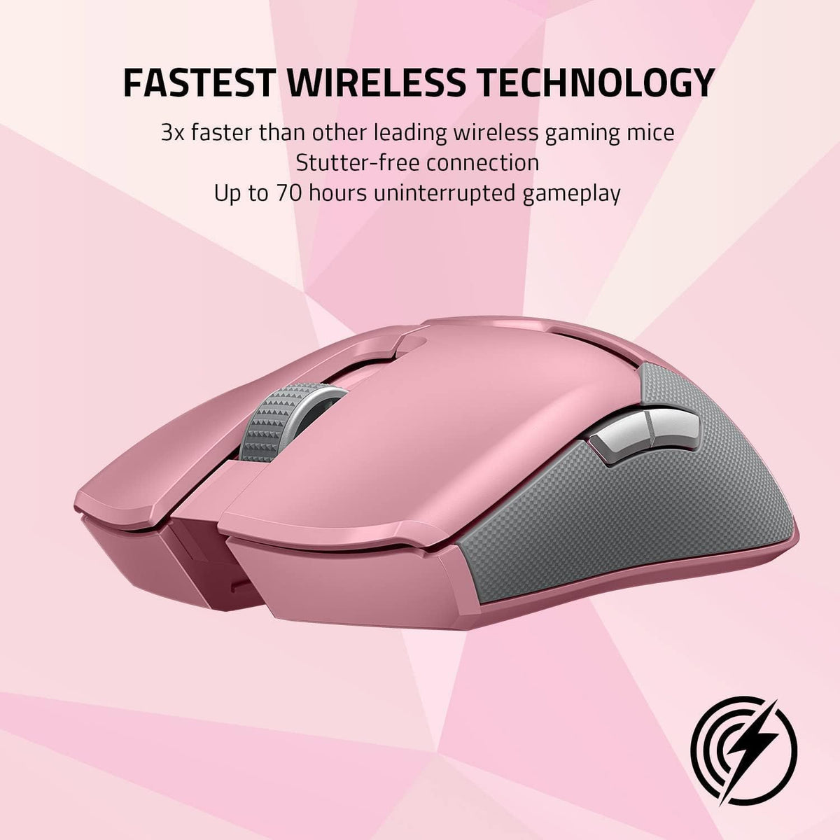 Razer Viper Ultimate Lightweight Wireless Gaming Mouse & RGB Charging Dock — Quartz — product image 4