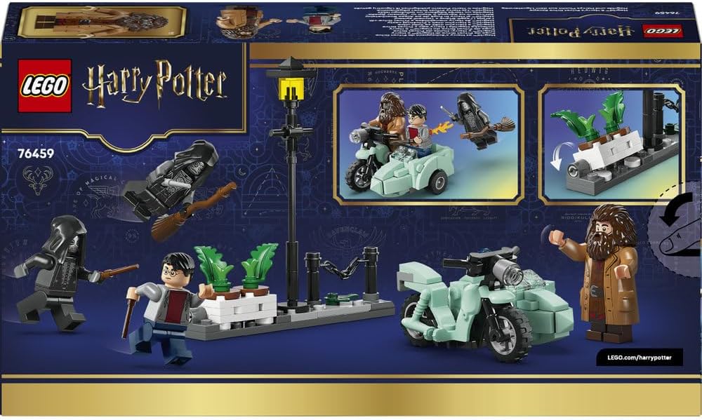 LEGO Harry Potter Hagrid & Harry's Privet Drive Escape 76459