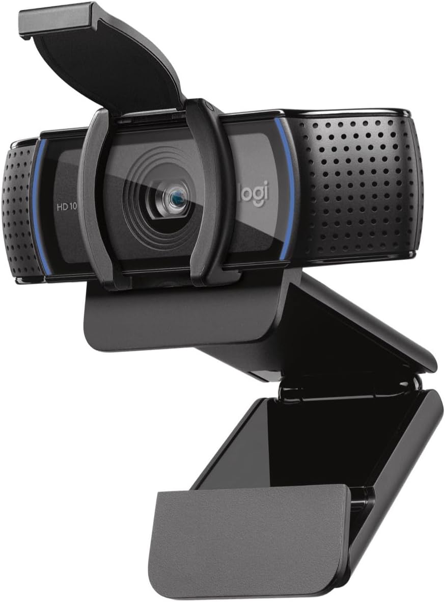 Logitech C920S Webcam — Black