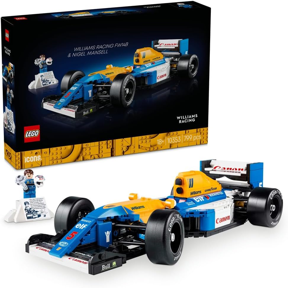 LEGO Icons Williams Racing FW14B & Nigel Mansell 10353 — image 1