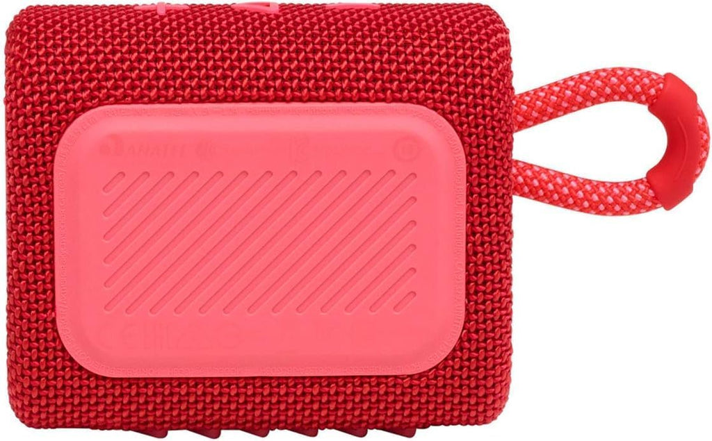 JBL Go 3 with Storage Bag — Red
