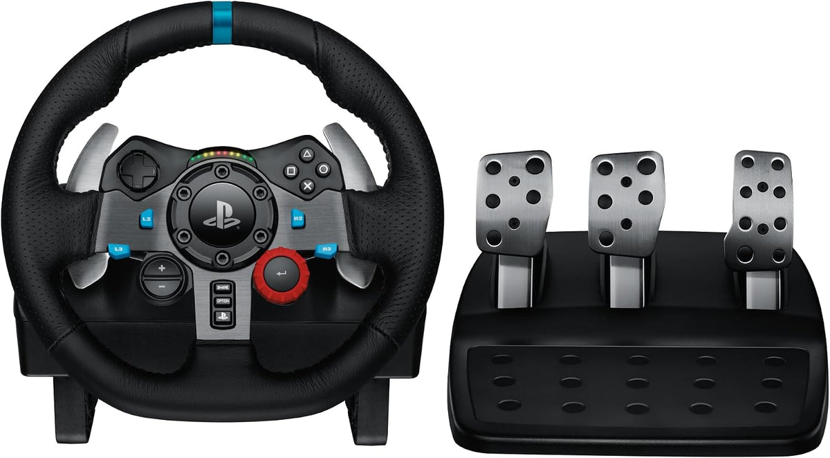 Logitech G29 Racing Wheel and Pedals — Black
