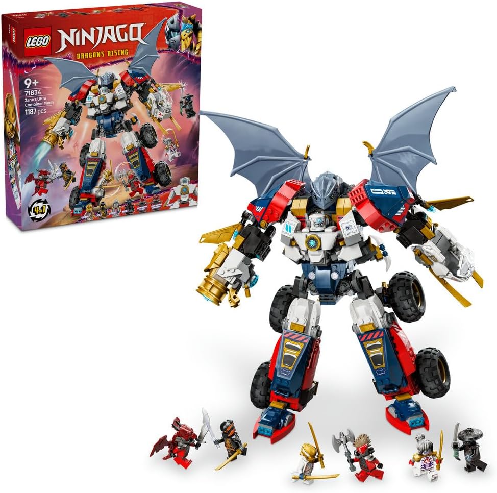 LEGO NINJAGO Zane's Ultra Combiner Mech 71834