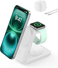 Belkin UltraCharge 3 in 1 Magnetic Wireless Charger with Qi2, 25W - White