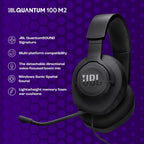 JBL Quantum 100M2 Wired Gaming Headset — Black