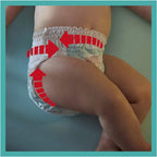 Pampers 81714239 Baby-Dry Pants Nappy Pants White