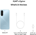Samsung Galaxy A17 LTE, Android Smartphone, 256GB Storage, 8GB RAM, Blue, 6x OS Upgrades, Large Display, 50MP OIS Camera (UAE Version)