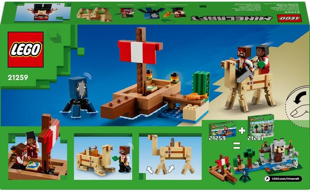 LEGO Minecraft The Pirate Ship Voyage 21259 — image 7