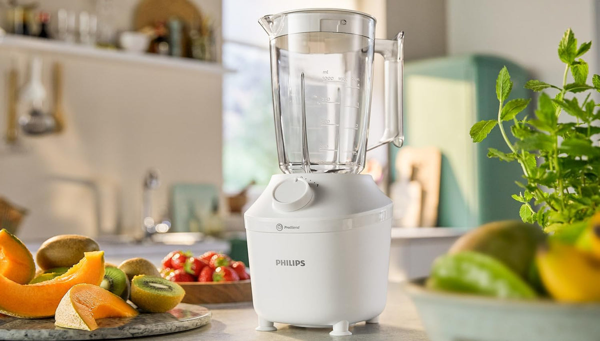 Philips HR2041/00 450W 1.9L V/P White — Black/White