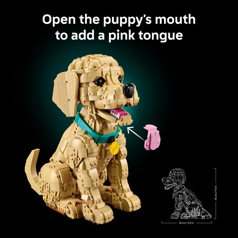 LEGO Icons Golden Retriever Puppy 11384 — image 5