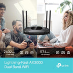 TP-Link TL-WA3001 WiFi 6 AX3000 Wireless Gigabit Access Point | Desktop Wi-Fi Bridge | HE160 & Beamforming | Supports Multi-SSID/Client/Range Extender Mode | 4 Fixed Antennas | Passive PoE Powered