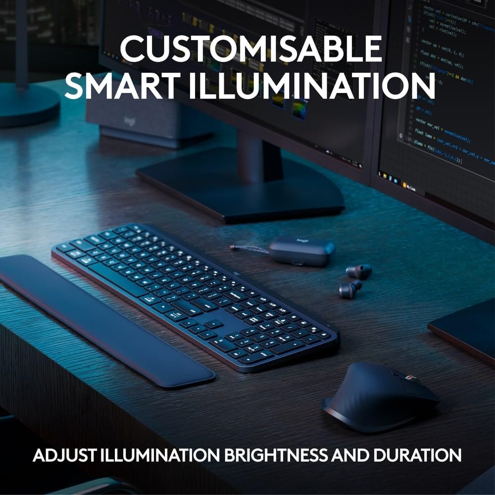 Logitech MX Keys S Combo — Graphite