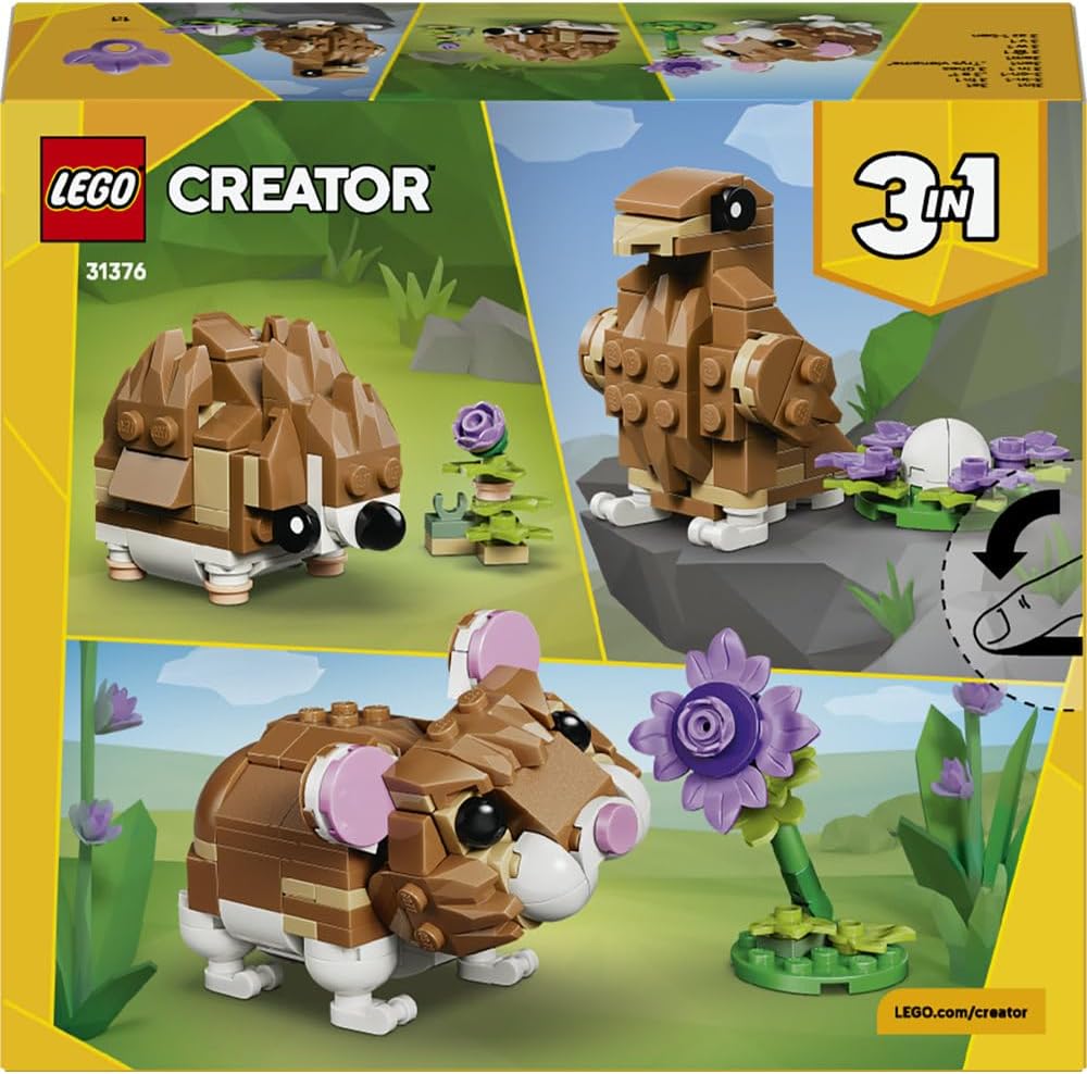 LEGO Creator 3in1 Cute Hamster with a Flower 31376 — image 12