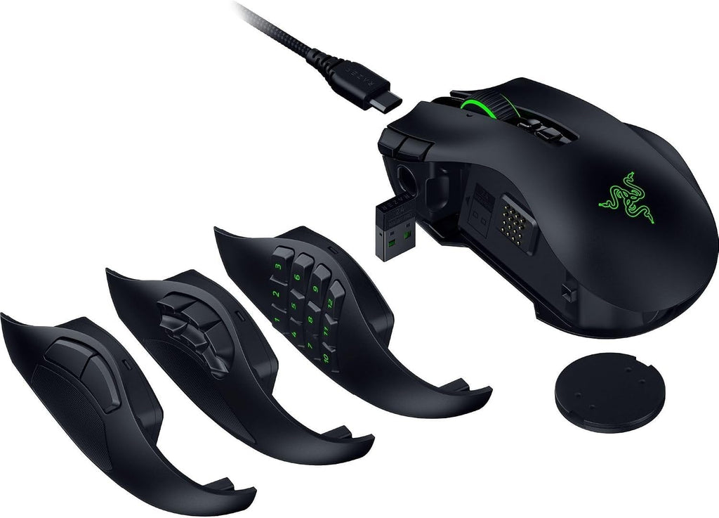 Razer Naga V3 Pro Wireless MMO Gaming Mouse with Swappable Side Plates | 23 Programmable Buttons w/ 3 Swappable Side Plates — product image 10