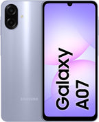 Samsung Galaxy A07 LTE, Android Smartphone, 64GB Storage, 4GB RAM, Light Violet, 6x OS Upgrades, Large Display, 6nm Processor (UAE Version)