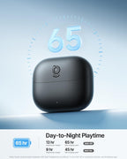 Baseus Bass BP1 Ultra Noise-Cancelling Earbuds — Black