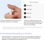 Baseus Smooth Writing Wireless-Charging Stylus for iPad — Blue