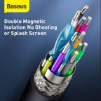 Baseus high definition Series HDMI To HDMI Adapter Cable 1m Black — 1 Meters — Black