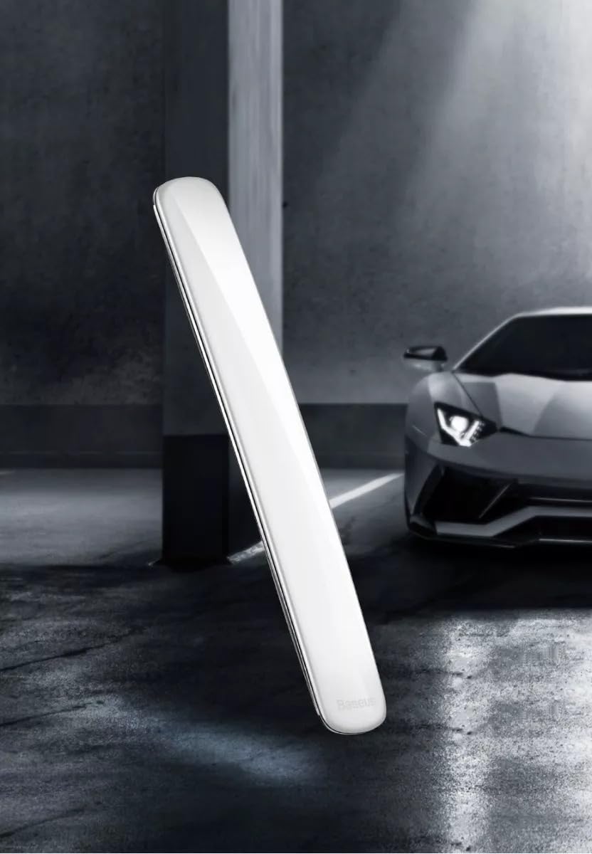 Baseus Bumper Strips, 4Pcs Anti-Collision Protector Strips Adhesive Door Stopper Wall For Car Doors,Bumper(2Long&Short/Pack) White — White