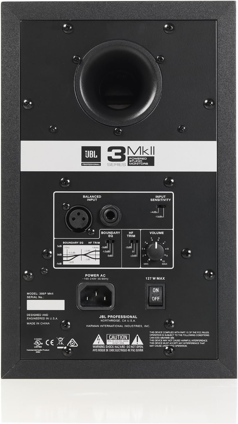 JBL Professional 305P MkII 5-Inch Powered Studio Monitor