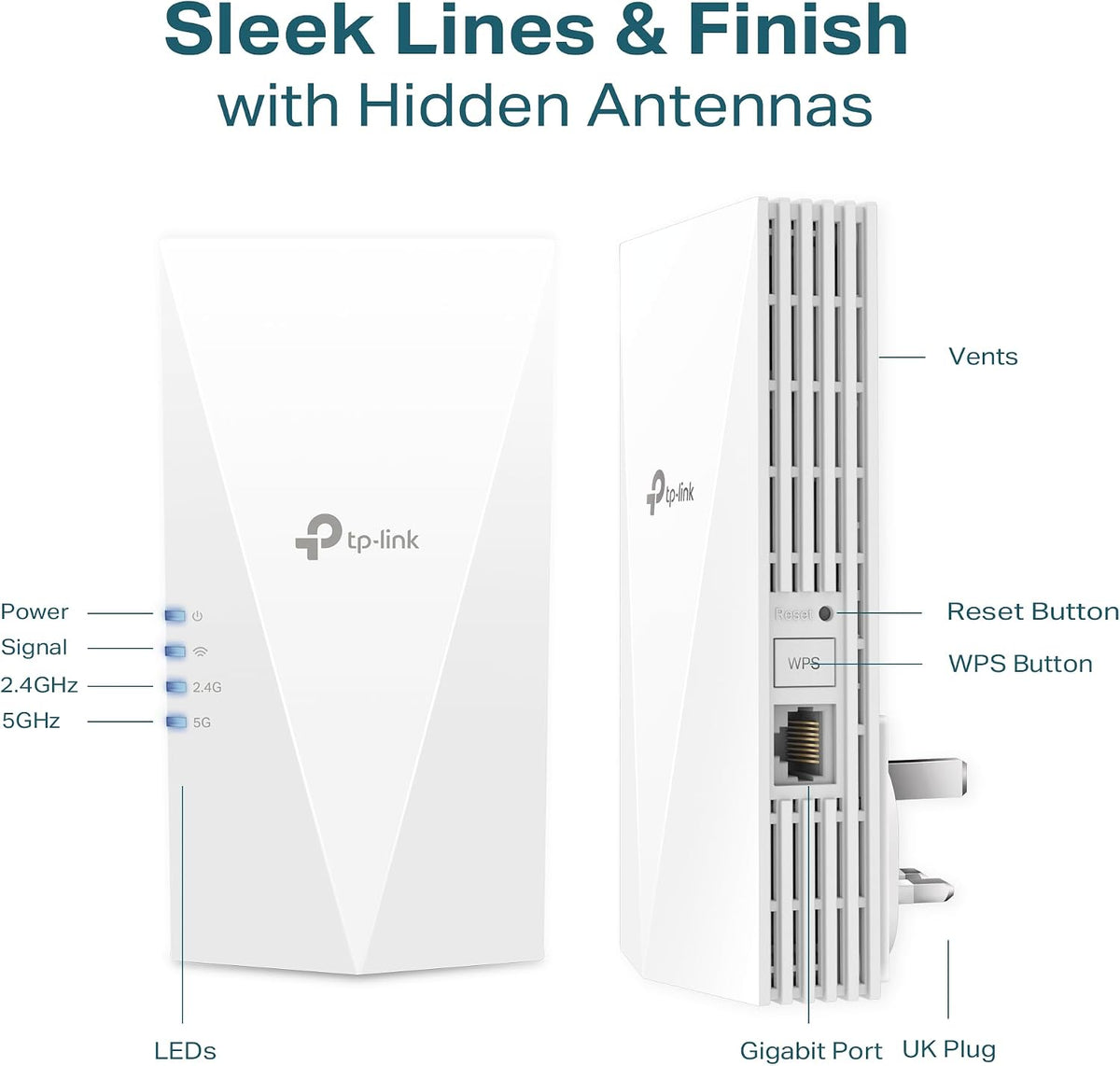 TP-LINK RE700X New AX3000 Mesh WiFi 6 Extender