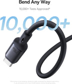 Baseus PicoGo Magnetic USB-C to USB-C Cable 240W — 1m — Black
