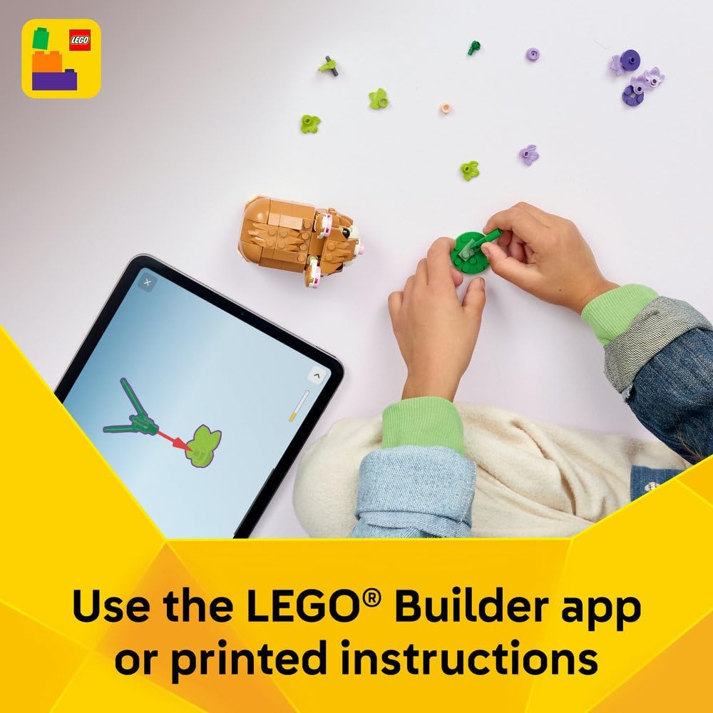 LEGO Creator 3in1 Cute Hamster with a Flower 31376 — image 7
