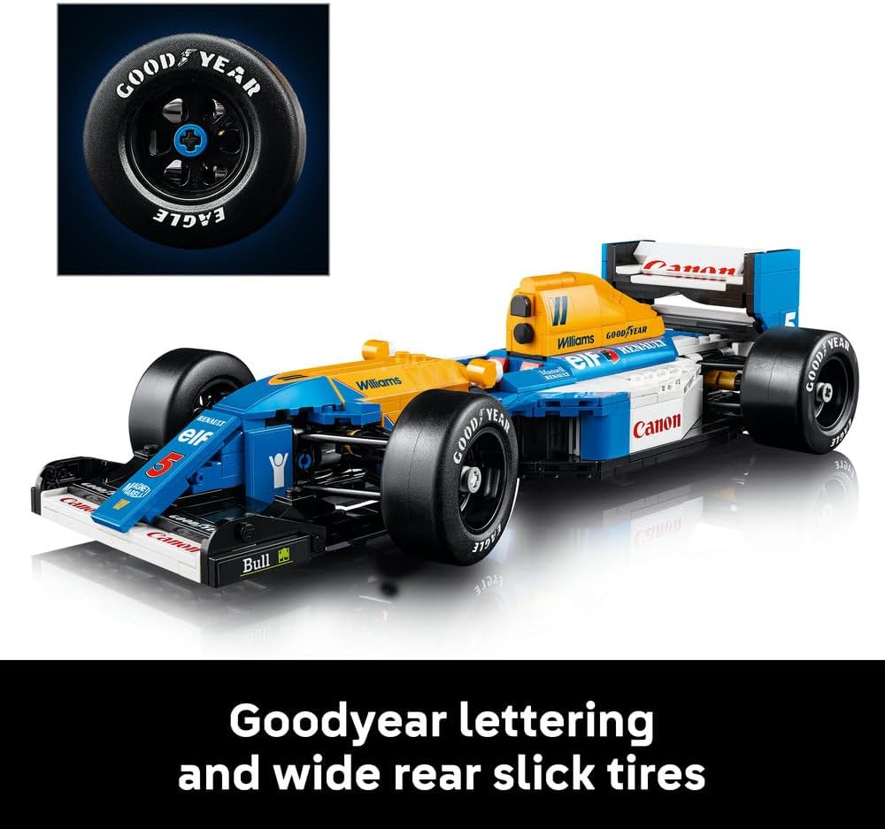 LEGO Icons Williams Racing FW14B & Nigel Mansell 10353 — image 4