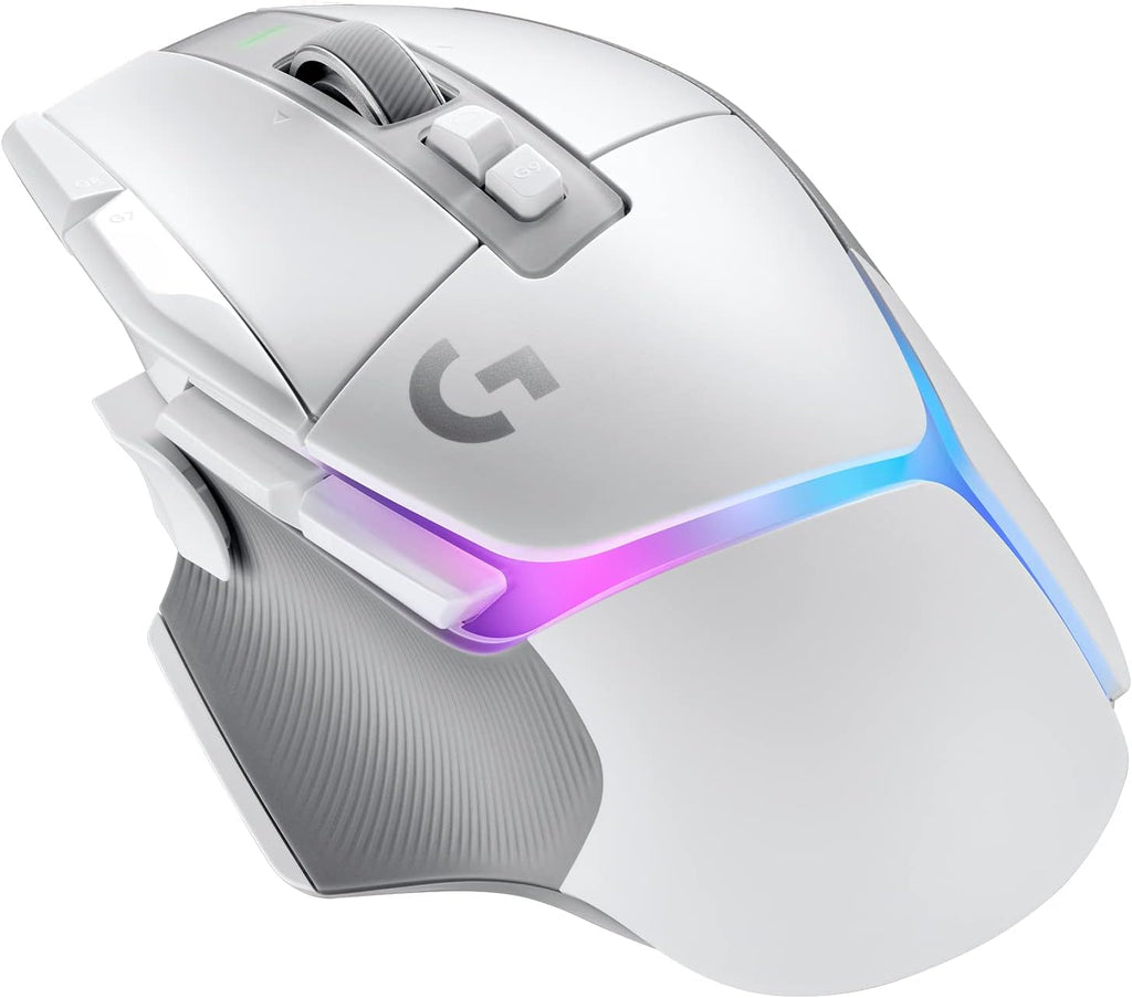 Logitech G502 X PLUS Wireless Gaming Mouse — White