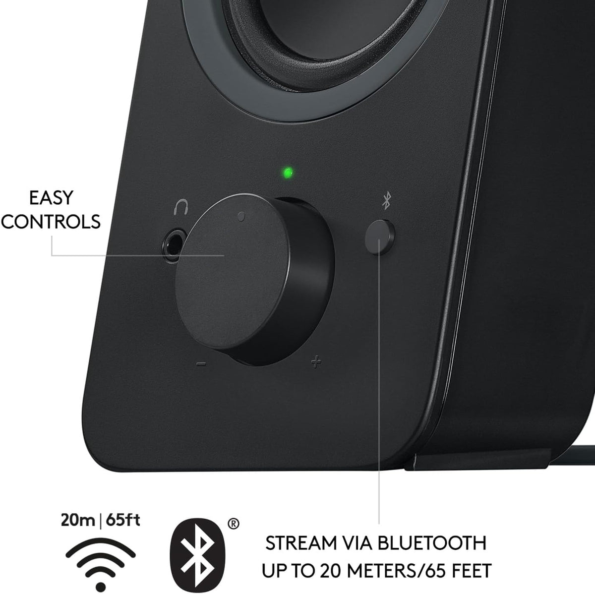 Logitech Z207 Speakers — Black